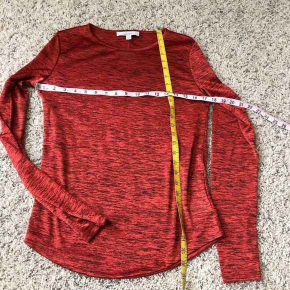 🆕 Libby Edelman space dye long sleeve top - Picture 4 of 10